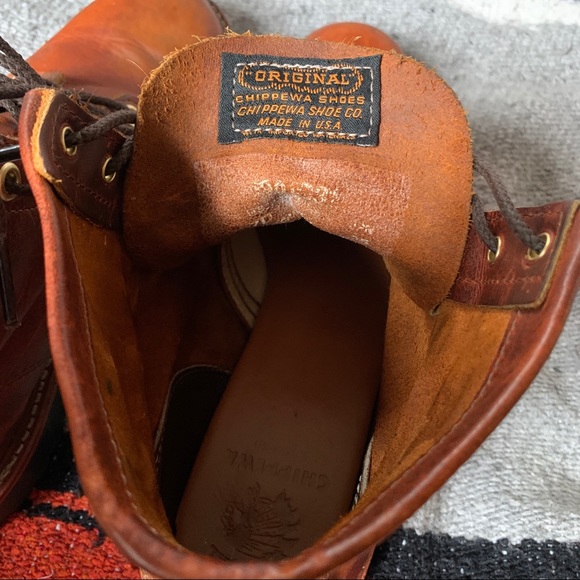 Chippewa Service Boots w/ Vibram Lug Sole - Picture 11 of 12